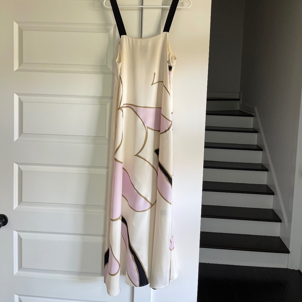 NWOT Cynthia Rowley x Anthropologie Petaline Trapeze A-line Maxi Dress : Size 4 - Picture 5 of 9